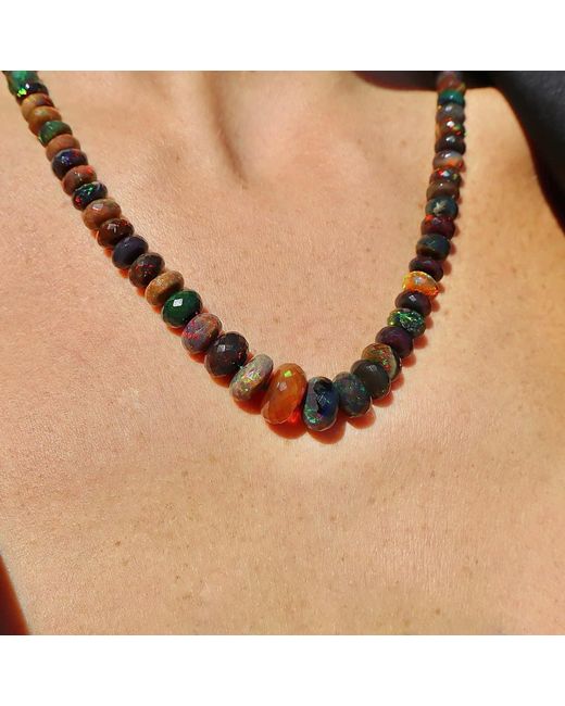 Mineralgems•Studio Brown Opal Necklace
