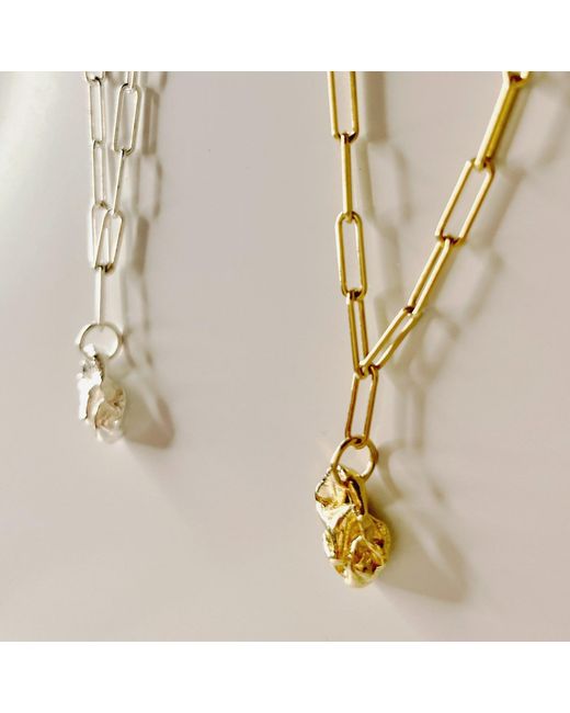 Bio-Trimmings Metallic Carrara Necklace