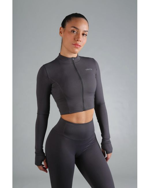 Cmmttd Gray Core Contour Legging
