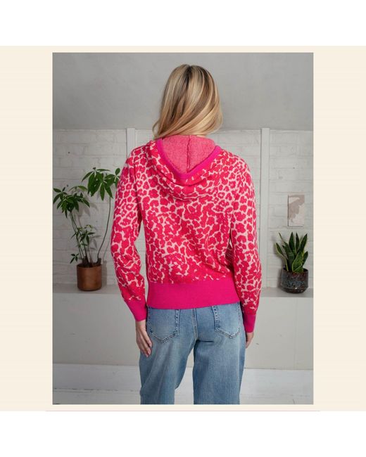 Nooki Design Pink Leopard Norwood Hoodie