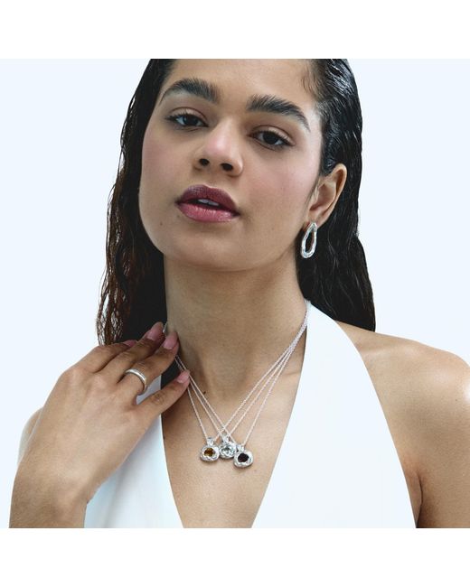 De Roms Metallic Molten Citrine Soul Necklace