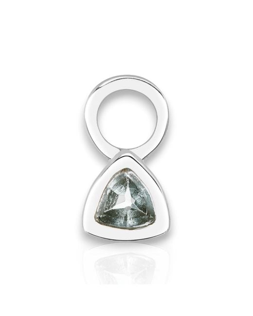Hillary Alexandria White Ever Topaz Earring Charm