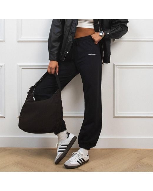VLD Black Silverlake Va Script Sweatpant