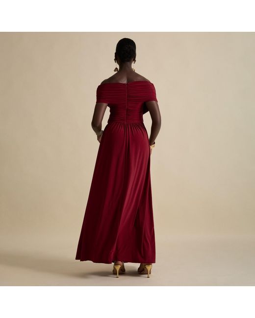 Celestine & Mae Purple Sidra Maxi Dress