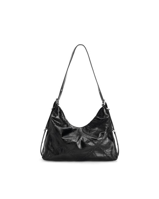 Orange Cube Black Metropolitan Chain Hobo