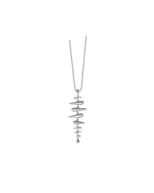 Lucy Quartermaine Metallic Shard Pendant 28/32"