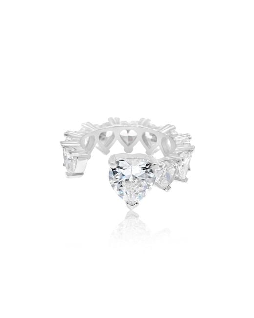 SHYMI White Statement Heart Band