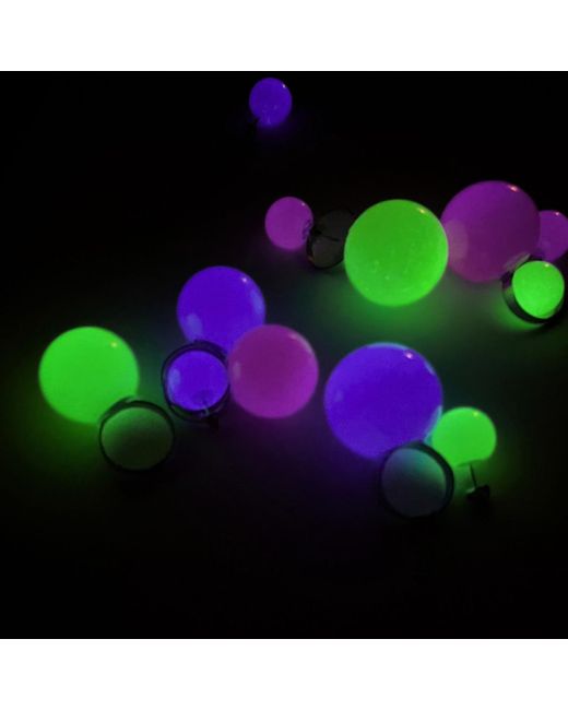 Studio Syg Purple Big Neon Ring