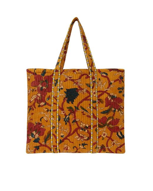 Conscious Yoga Collective Green The Floral Tote