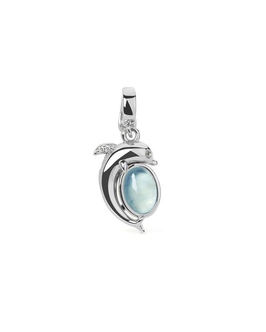 Freqnc Atelier White Mini Dolphin Charm