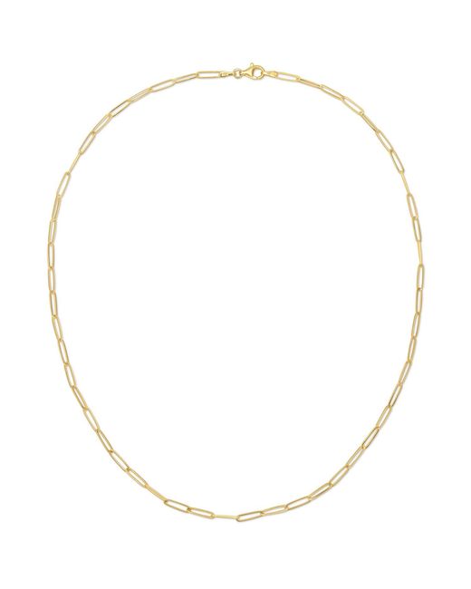 Maya Brenner Metallic Element Long Link Chain