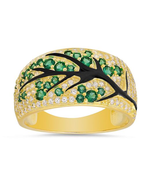 Kylie Harper Metallic Tree Of Life Statement Ring