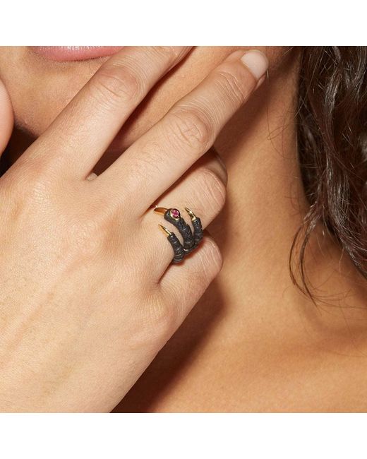 German Kabirski Black Paradisa Ruby Ring