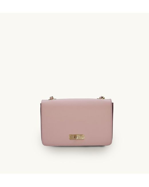 Apatchy London Pink The Grace Leather Bag