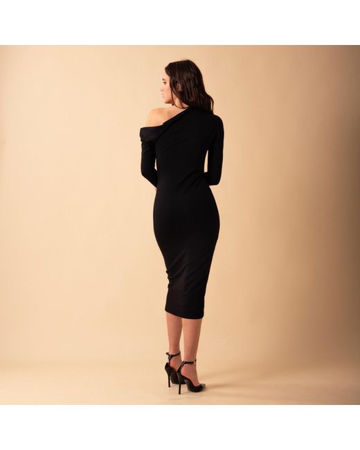 The Ethos Studio Black Sosa Dress