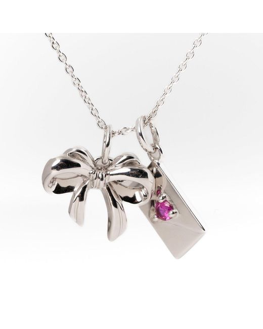 Belinda Jewelz White Bow Charm