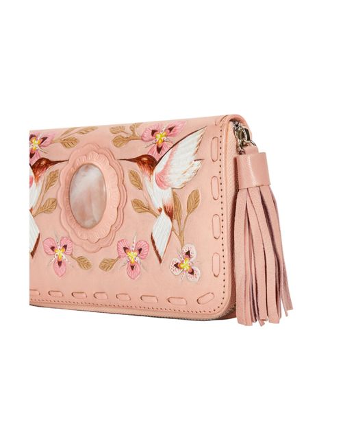 Jodi Lee Pink Monterey Hummingbird Wallet