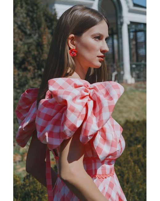 The Pink Reef Red Small Double Florals