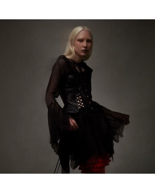 Paloma Lira Black Deadly Love Top
