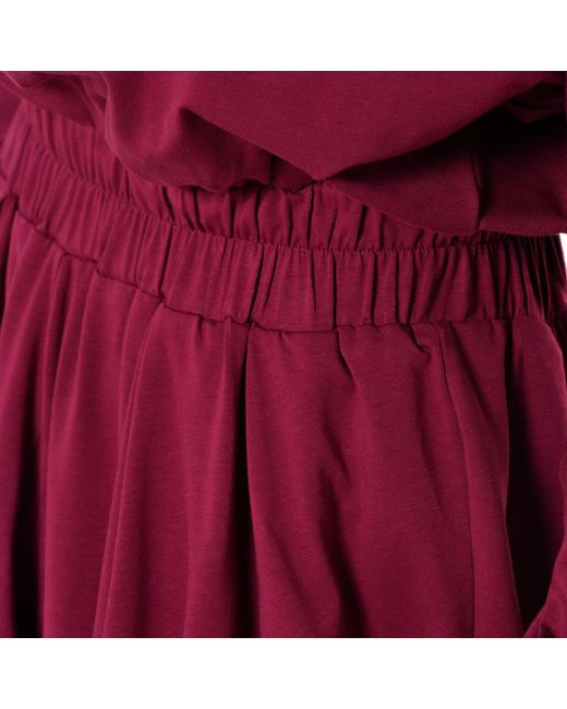 Metamorph Purple Hooded Midi Dress