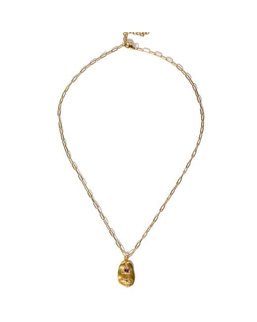 Kybele Studio Metallic Talisman Necklace