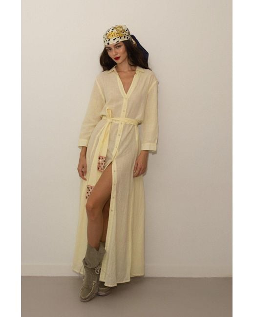 Muche Et Muchette Yellow Nila Dress