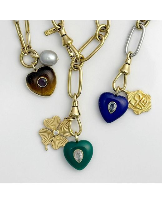 Hye Jane Jewelry Metallic Serene Clover Necklace