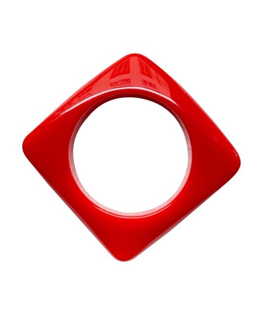 Smilla Brav Red Bangle Farbklecks