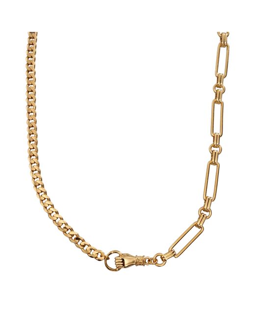 IN CAUDA VENENUM Metallic Briarée Necklace