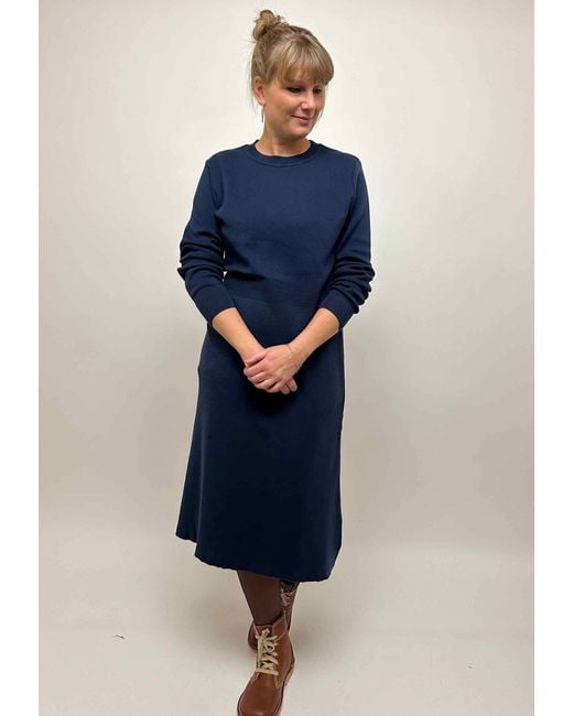 GROBUND Blue Agnes Dress