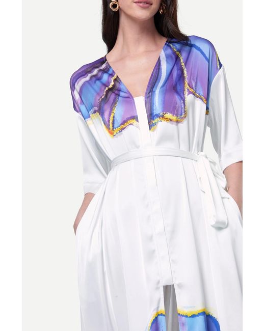 Zafur Blue Santorini Dress