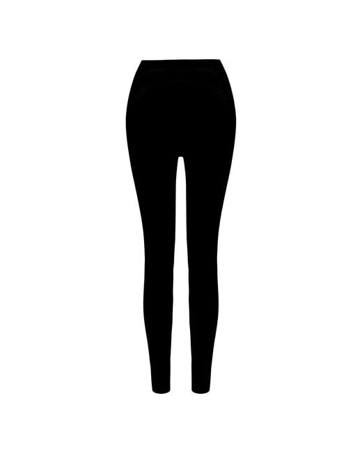 Pcfg Black Legging With Stitch Detail