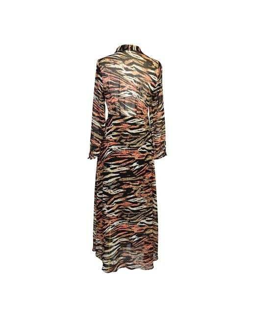 Jennafer Grace Brown Triana Tiger Minaret Dress