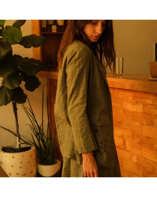 Em & Shi Green Blazer