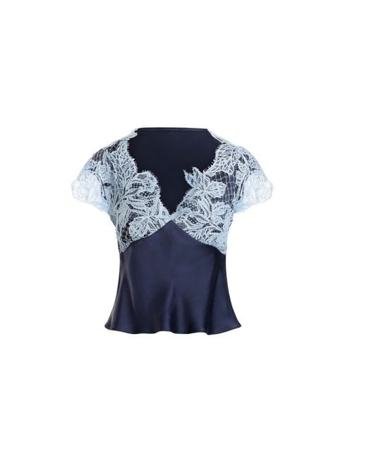 Scarlett Gasque Blue Jayne Top