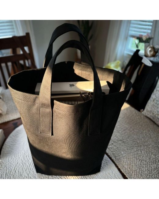 C. Grassi Black Ever Tote for men