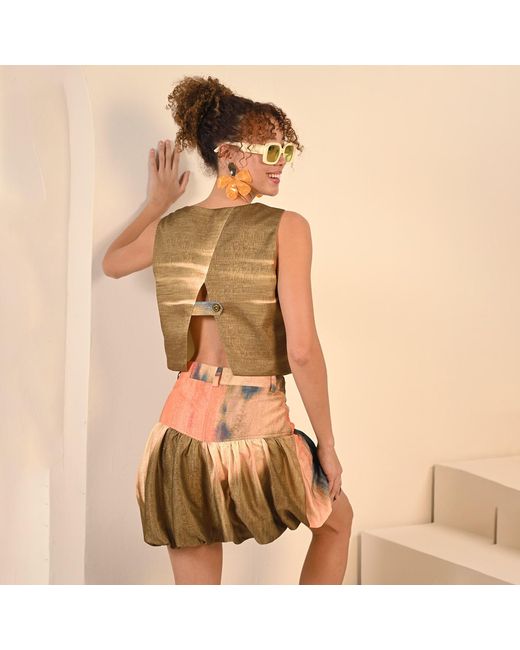 Lalipop Design Natural Aura Sleeveless Top