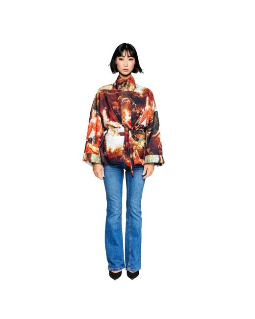 Maxjenny Red Square Boxy Jacket