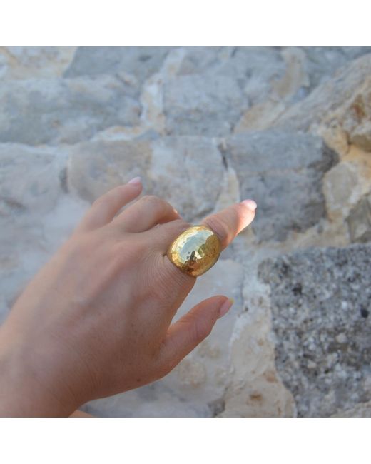 Lala Salama Metallic Jabali Ring