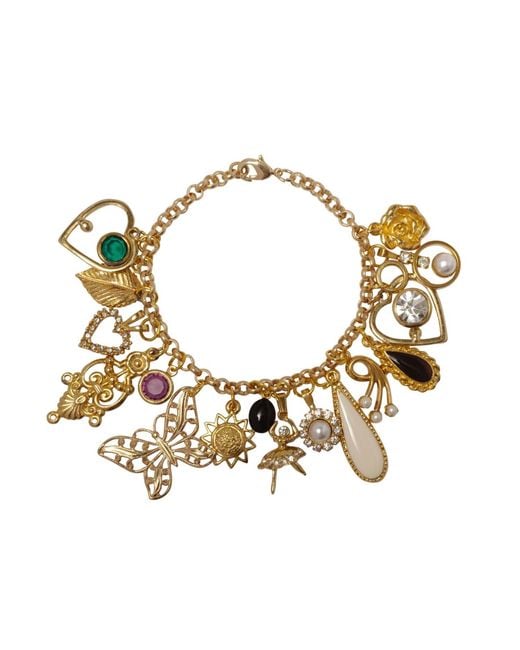 Caramel Vintage Jewellery Metallic Memories Charm Bracelet