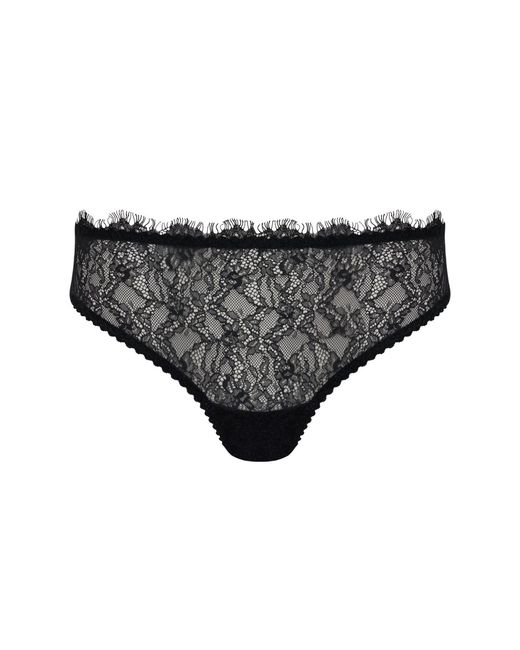 Daily Underwear Black Brazylian Panties Ombre