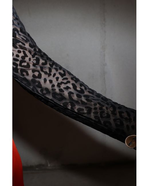 Greatfool Black Leopard Lace Long Sleeve