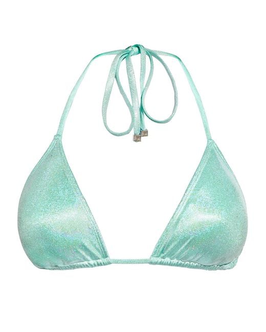 Enez Swim Green Nova Triangle Bikini Top