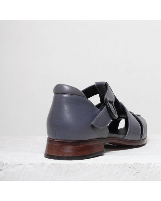 Mafalda Blue Savana Fisherman Sandals