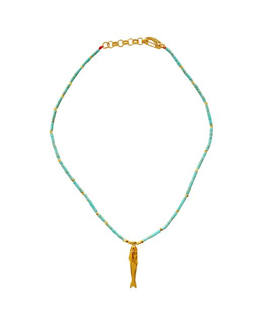 Smilla Brav Metallic Fish Necklace Florida