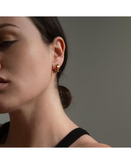 A Weathered Penny Metallic Bessie Hoops