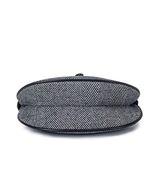 Mkf Collection - J'omor Gray Mire Half Moon Shoulder Bag