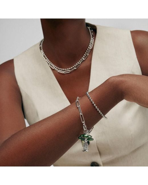 Onia Metallic Baby Sphere Bracelet