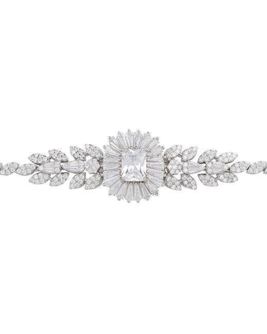 Latelita London Metallic Countess Gemstone Bracelet Moissanite