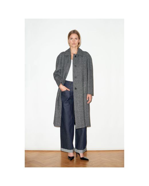 Hegarty Gray Tweed Overcoat